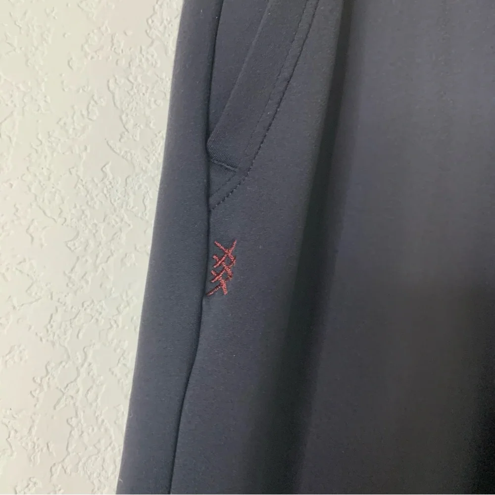 Rhône Mens black valspar drawstring joggers medium - Picture 4 of 12